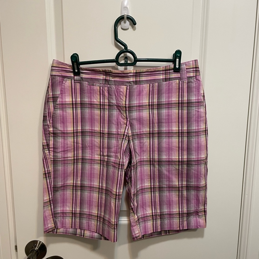 Pink Tartan shorts